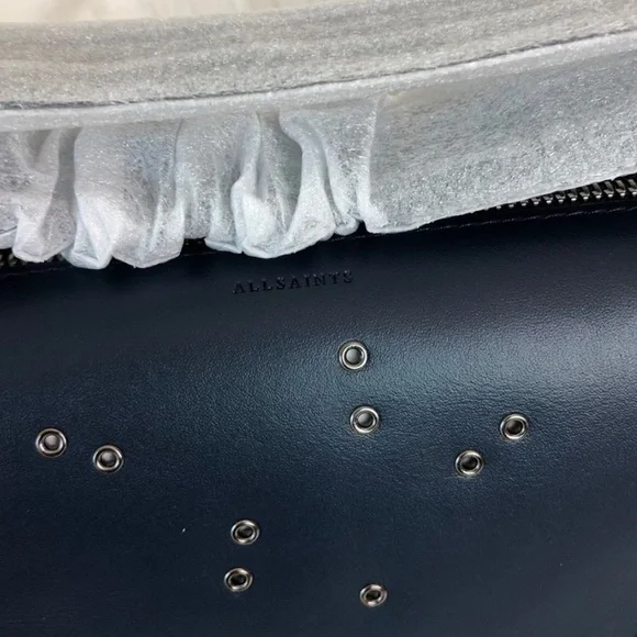 All Saints Junai Leather Bag - Picture 4 of 8